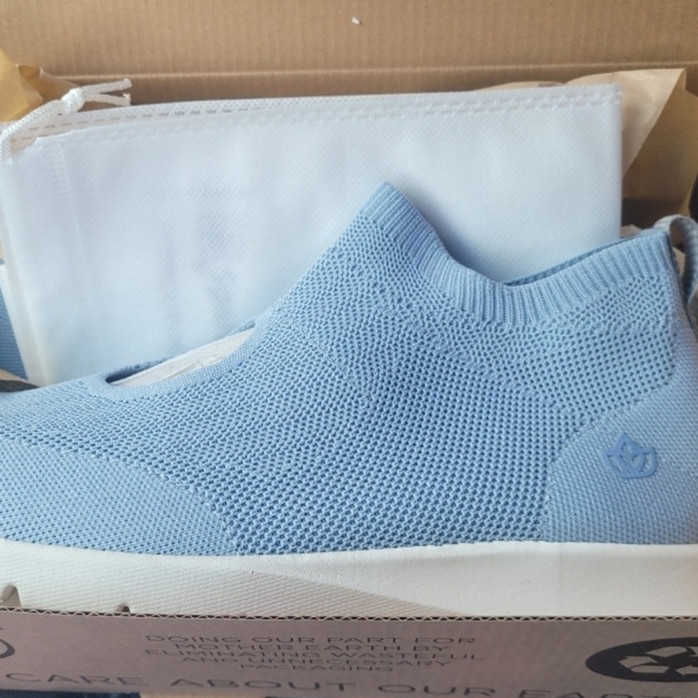 Blue Womens  Slip-On Shoes